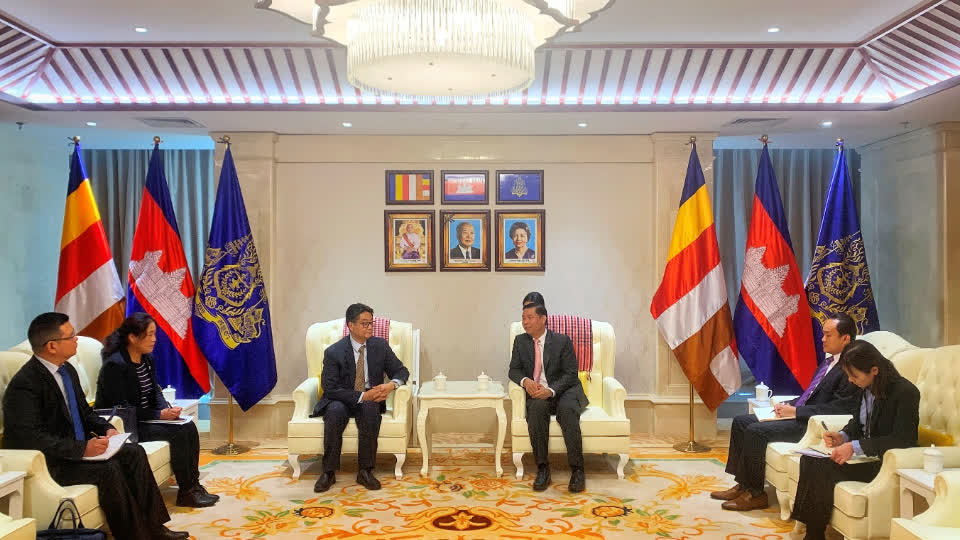 山东国际商会拜会柬埔寨王国驻济南总领事馆