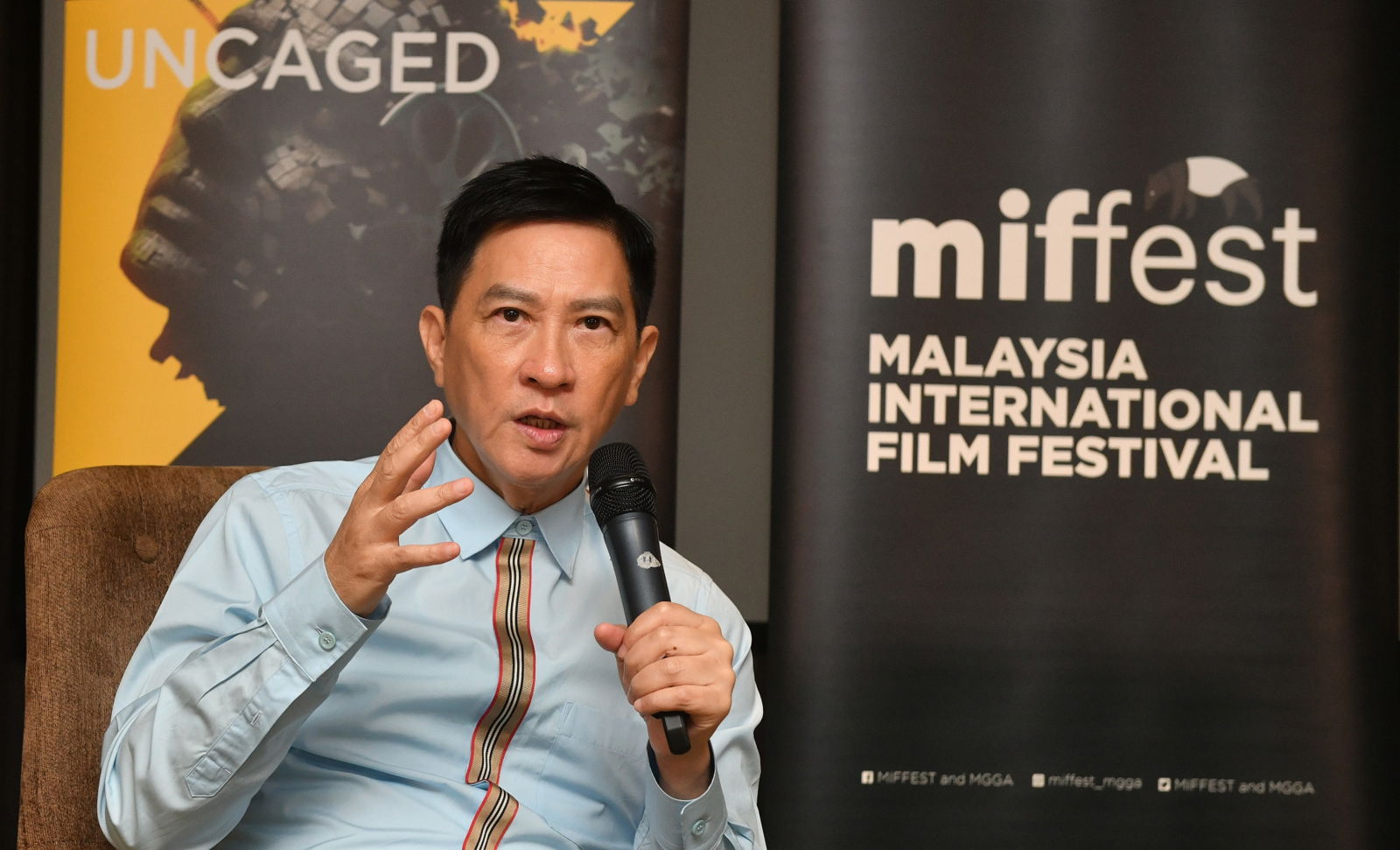 【第七届马来西亚国际电影节】获颁卓越电影成就奖　张家辉：最难演的角色是“自己”