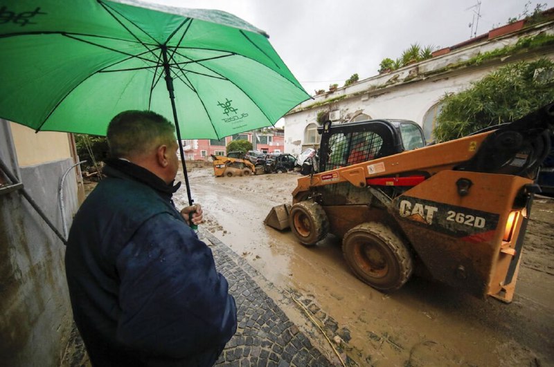 意大利伊斯契亚岛暴雨引发山泥倾泻　至少8死6失踪