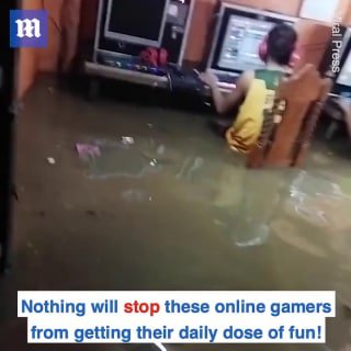菲律宾式洪水（网络）冲浪