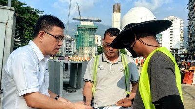 亚依淡衔接敦林大道工程完成53%　黄汉伟：明日起至21日特定时间封路施工
