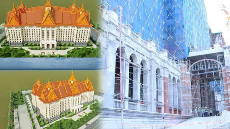 柬埔寨内政部新行政大楼建设项目现完成60%！