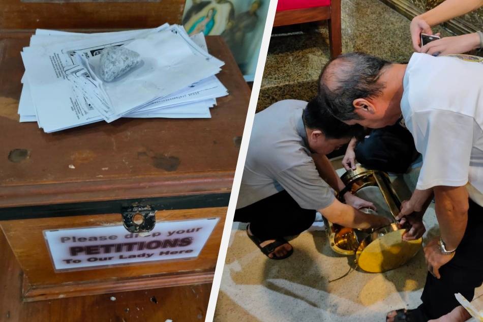 菲律宾内湖省一教堂捐款箱被窃贼光顾 损失5万菲币