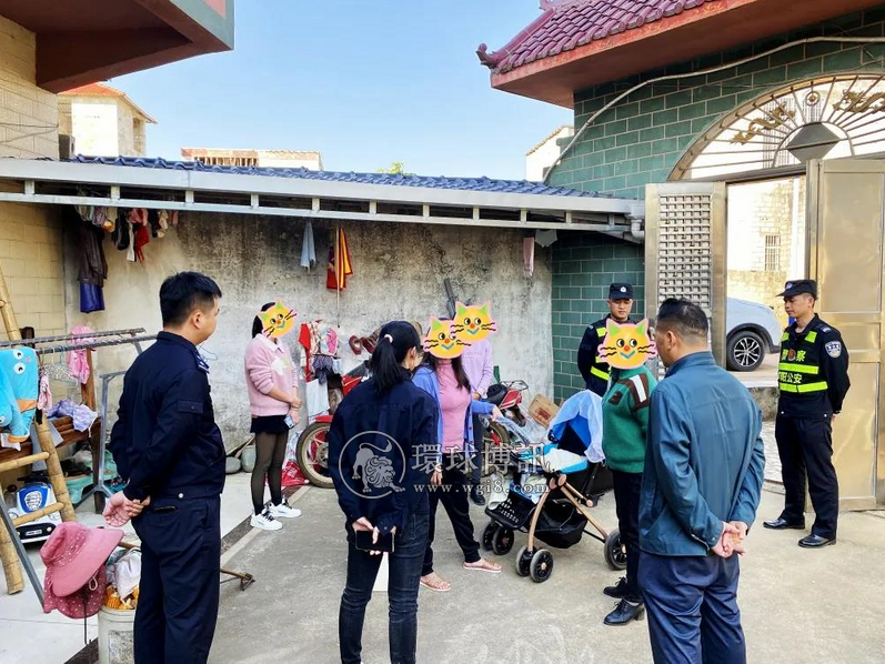 广西宾阳反诈大队深入社区开展非法滞留缅北人员劝返工作