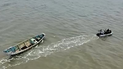 巴西海域惊现“幽灵船”　载20具腐烂尸体