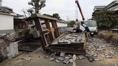 日本石川县再次地震最大震度7级　气象厅随即下修