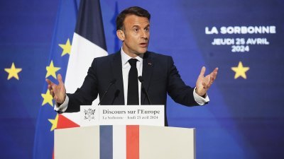 法国总统促欧洲自我武装　否则灭亡