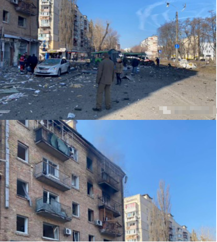 月14日战况报道，基辅遭遇导弹攻击，公寓楼被击中。使馆最新公告，中方第三批救援物资送达利沃夫，乌俄双方开始第四轮谈判"